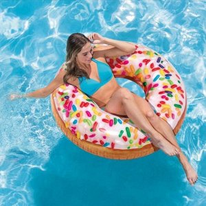 Круг для плавания 114 см Sprinkle Donut Intex (56263)