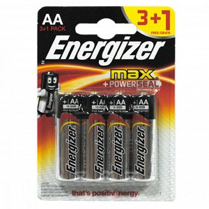 Батарейки Energizer Max мизинчиковые алкалиновые 4 шт (960)