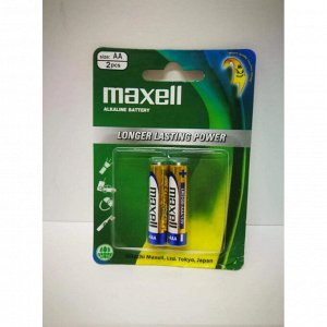 Батарейки мизинчиковые Maxell алкалиновые 2шт (30)