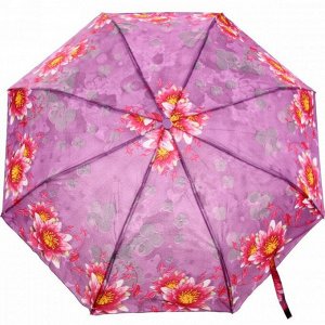Зонт женский полуавтомат "Валенсия", цвет микс, 8 спиц, d-110см, длина в слож. виде 30см