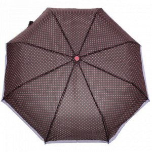 Зонт женский полуавтомат &quot;Ореон&quot;, цвет микс, 8 спиц, d-110см, длина в слож. виде 30см