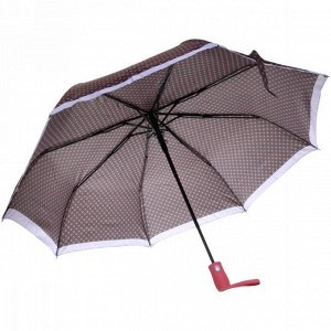 Зонт женский полуавтомат "Ореон", цвет микс, 8 спиц, d-110см, длина в слож. виде 30см