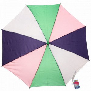 Зонт детский полуавтомат "Радужный", цвет микс, d-90, в слож. виде 58см