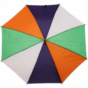 Зонт детский полуавтомат "Радужный", цвет микс, d-90, в слож. виде 58см
