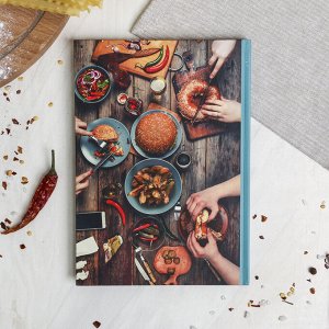 Подарочный набор: кулинарная книга и блокнот для списка покупок "Вкусные радости на каждый день"