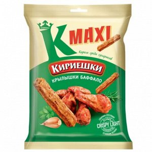 Сухарики Кириешки Maxi 60г/40 кур. Крылышки Баффало