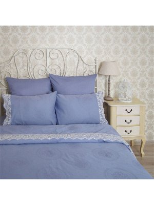 Постельное белье Znak Цвет: Синий (2 сп. евро). Производитель: Tana Home Collection