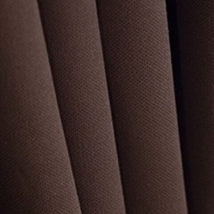 Портьеры комбинированные блэкаут на ленте, цвет: белый/бежевый/шоколад,арт.14048