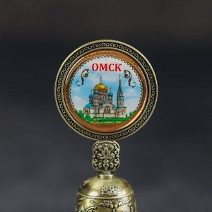 Колокольчик со вставкой «Омск»