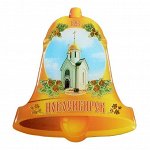 Магнит в форме колокола «Новосибирск»