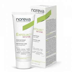 Норева Матирующий и поросуживающий крем Mat & Pore, 30 мл (Noreva, Exfoliac)
