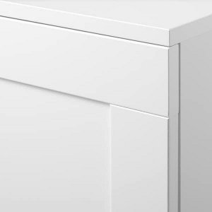 БРИМНЭС Навесной шкаф с дверцей, белый 60x41 см