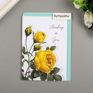 Поздравительная открытка и конверт American Crafts "Rose Birthday"