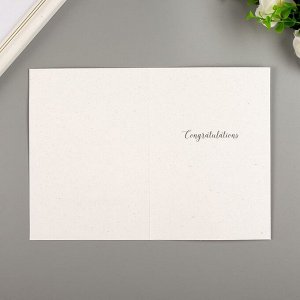 Поздравительная открытка и конверт American Crafts "Wedding Cake"