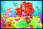 Мозаика из пайеток. А4+. ЛЮБИМАЯ СКАЗКА