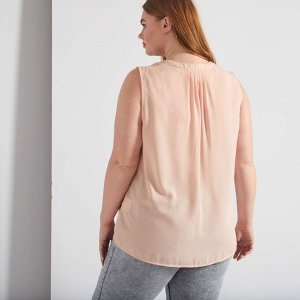 Легкая блузка - розовый