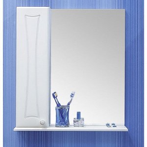 Шкаф-зеркало Карина 60, левый 14 см х 61 см х 70 см