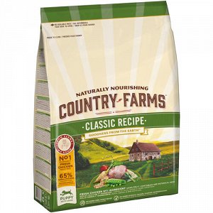 Country Farms Classic д/щен всех пород Курица 12кг (1/1)