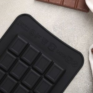 Форма для шоколада «Шоколадка 100 гр», ячейки 15-8-1 см