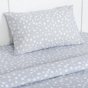 Постельное белье 1,5 сп Soft grey 143х215 см, 150х214 см, 50х70 см -1 шт, 100% хл, бязь