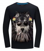 Лонгслив (черный)