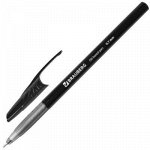 Ручка шариковая BRAUBERG &quot;Oil Base&quot;, корпус черный, узел 0,7 мм, линия 0,35 мм, черная