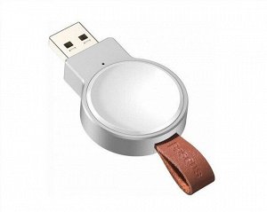 Беспроводное ЗУ от USB Baseus Dotter Wireless для Watch Series белый (подходят для часов 1-4 серии)