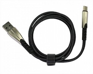 Кабель Kstati KS-002 Type-C - USB черный, 1м recommended