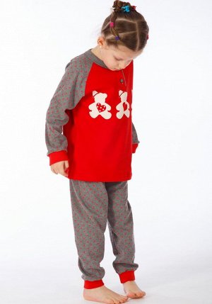 Детская пижама Emiline Цвет: Серый. Производитель: Snelly