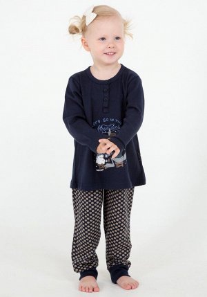 Детская пижама Alen Цвет: Темно-Синий. Производитель: Happy people