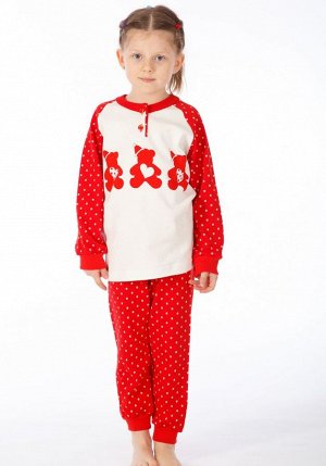 Детская пижама Claudine Цвет: Красный. Производитель: Snelly