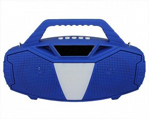 Колонка CH-M89 синий (Bluetooth/USB/FM/AUX/MicroSD/LED/MIC)