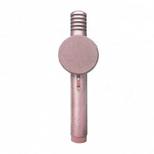 Колонка-Микрофон Remax K07 (розовое золото)