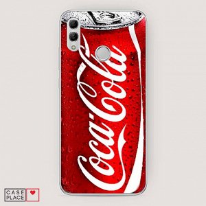 Cиликоновый чехол Кока Кола на Huawei Honor 10 Lite