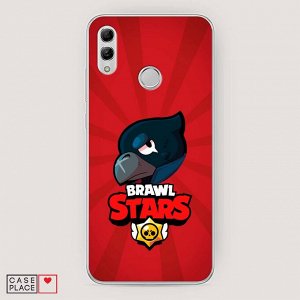 Силиконовый чехол Crow Brawl Stars на Huawei Honor 10 Lite