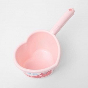 Ковшик для детской ванночки "START" 1,5 л., цвет розовый пастельный
