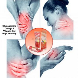 Multi Гель с глюкозамином и омега Glucoaid&Omega 3 Cream, 165мл