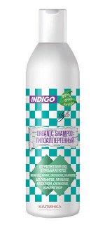INDIGO STYLE PROFF Органик шампунь для чувствительной кожи, гипоаллергенный