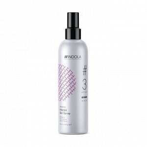 Гель - спрей для укладки волос innova finish gel spray, indola, 300мл