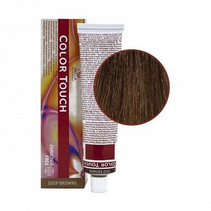 Интенсивное тонирование волос 7/75 светлый палисандр color touch, wella professionals