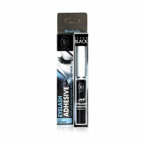 Клей для пучков ресниц и накладных ресниц Eyelash Adhesive clear black, TF cosmetics, 5мл