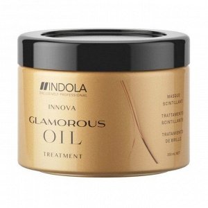 Маска для волос восстанавливающая чарующее сияние glamorous oil, indola, 200мл