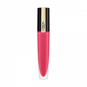 Матовый тинт для губ rouge signature parisian sunset тон 128, l'oreal paris