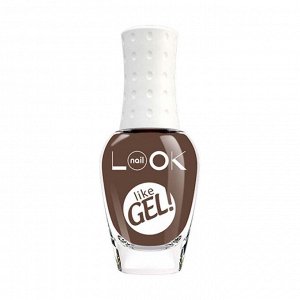 Гель-лак для ногтей grand latte, likegel, naillook 8,5мл