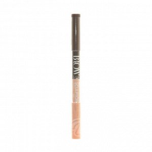 Карандаш для бровей brow pro sculptor pencil 01 темно-коричневый, tf cosmetics