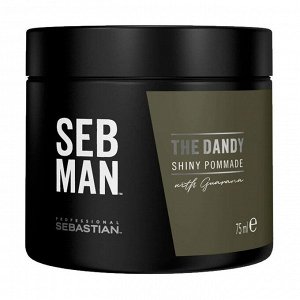 Крем-воск для укладки волос легкой фиксации the dandy, seb man, 75мл