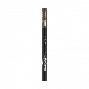 Карандаш для бровей brow comb pro micro pen, тон 040, dark brown, catrice