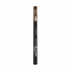 Карандаш для бровей brow comb pro micro pen, тон 030, medium brown, catrice