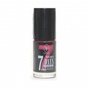 Лак для ногтей color gel 223 шоколадно розовый, tf cosmetics