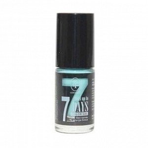 Лак для ногтей color gel 233 мятный, tf cosmetics